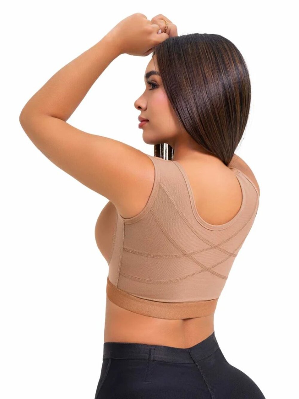 Stagmi Faja Colombian Magic Bra Bust & Back Support Post-Op or Daily Adjustable!